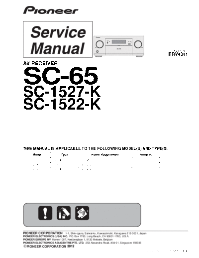 Pioneer SC-65 RRV4311.part1  Pioneer Audio SC-65 SC-65_RRV4311.part1.rar