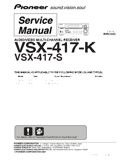 Pioneer VSX-417K  Pioneer VSX VSX-417K VSX-417K.pdf