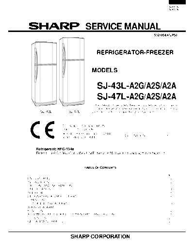 Sharp SJ-43 47LA2  Sharp REFRIGERATOR SJ-43_47LA2.pdf