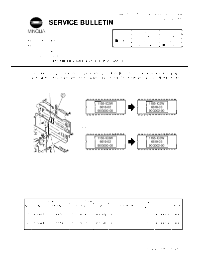 Minolta 1155008  Minolta Copiers Di620 1155008.PDF