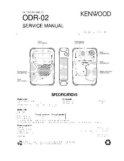 Kenwood ODR-02  Kenwood Outdoor Radio Outdoor Radio Kenwood ODR-02 ODR-02.pdf