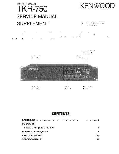 Kenwood B51-8661-00-TXT  Kenwood VHF FM Repeater VHF FM Repeater Kenwood TKR-750 B51-8661-00-TXT.pdf