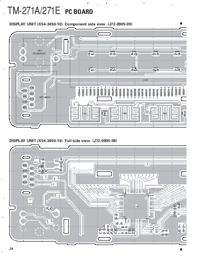 Kenwood B51-8663-00-PCB  Kenwood VHF FM Transceiver VHF FM Transceiver Kenwood TM-271A & 271E B51-8663-00-PCB.pdf