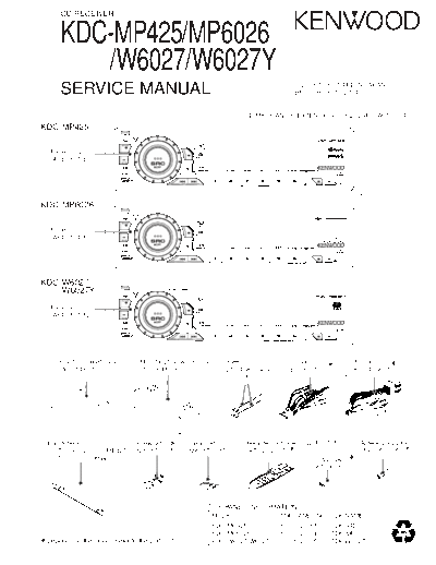 Kenwood KDC-MP425  Kenwood Car Audio KDC-MP425.pdf