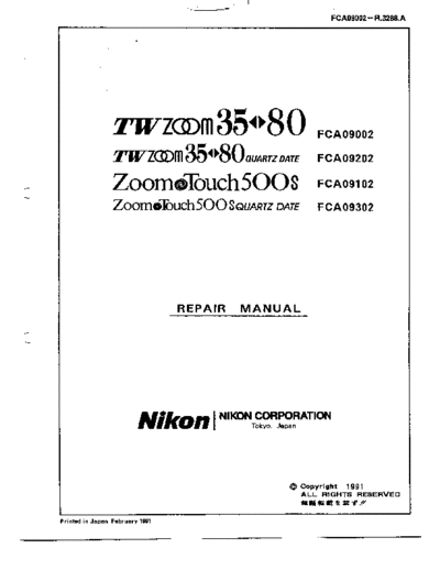 Nikon ZT500S  Nikon Cameras NIKON_ZT500S NIKON_ZT500S.rar