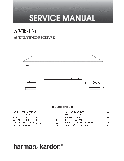 Harman Kardon AVR-134  Harman Kardon AVR AVR-134 AVR-134.pdf