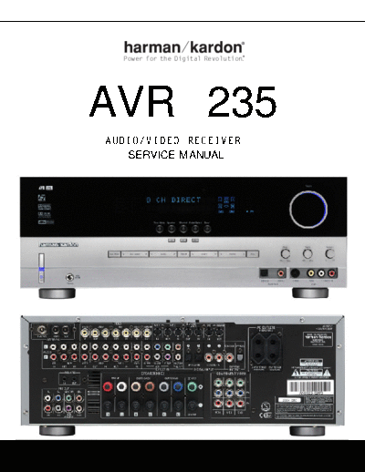 Harman Kardon AVR-235 Rem 0  Harman Kardon AVR AVR-235 AVR-235 Rem 0.pdf