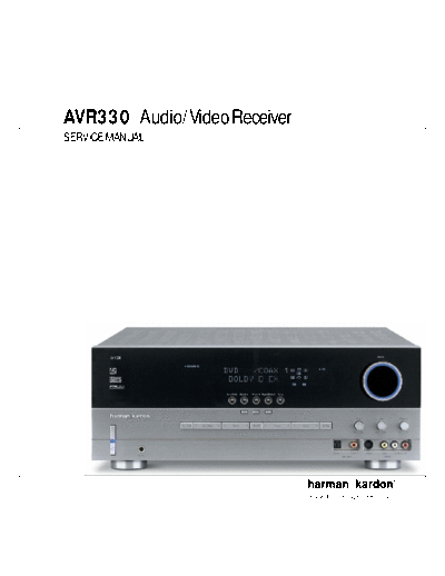 Harman Kardon AVR-330  Harman Kardon AVR AVR-330 AVR-330.pdf