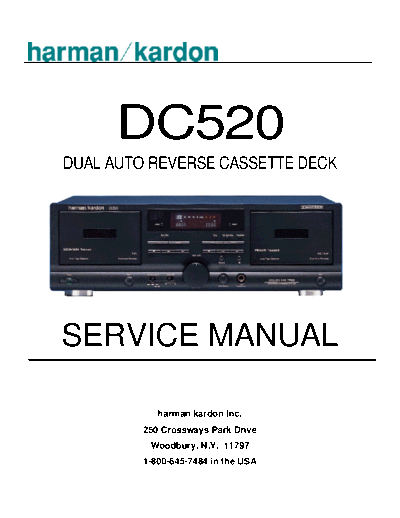 Harman Kardon DC-520  Harman Kardon DC DC-520 DC-520.pdf