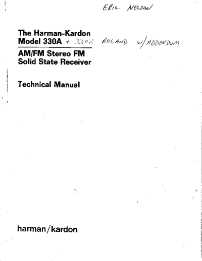Harman Kardon HK-330A  Harman Kardon HK HK-330A HK-330A.pdf
