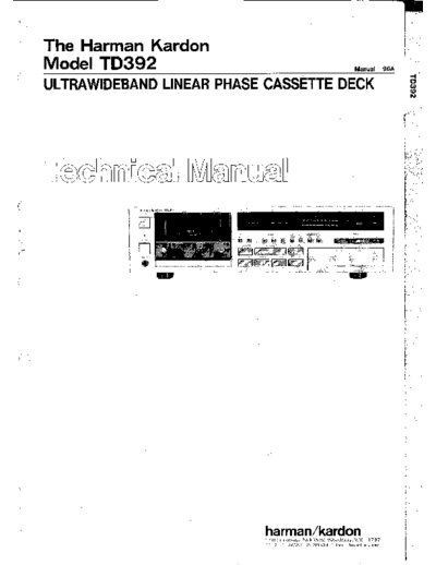 Harman Kardon TD-392  Harman Kardon TD TD-392 TD-392.pdf