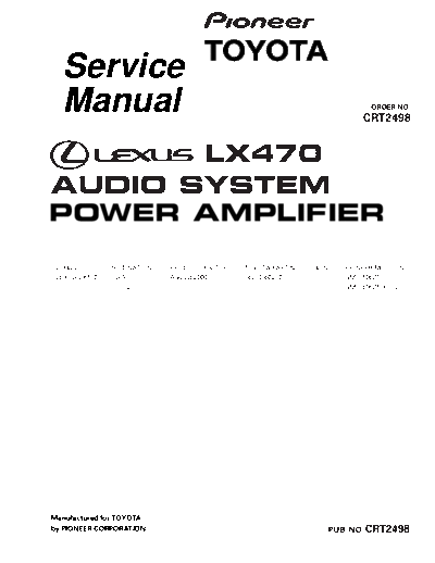 Lexus GM-8406 LX470  Lexus Car Audio GM-8406_LX470.pdf