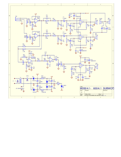 Microlab M-200 4.1 M-600 4.1  . Rare and Ancient Equipment Microlab Speakers  Microlab M-200-4.1 & M-600-4.1 M-200_4.1_M-600_4.1.pdf