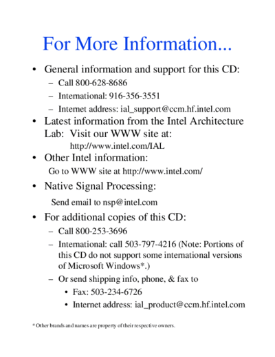 Intel More Information  Intel More Information.PDF