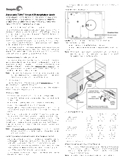 seagate Barracuda 7200.7 SATA II  seagate Seagate Barracuda 7200.7 SATA II.PDF